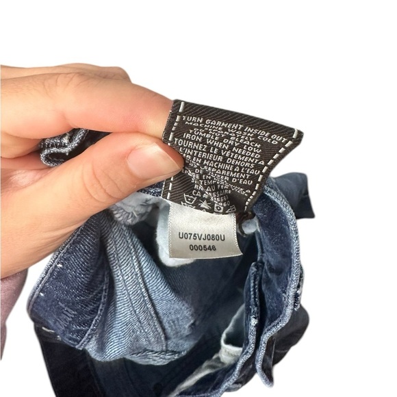 7 For All Mankind | Bootcut Jeans | Distressed | Medium Wash |Size 29 U075VJ080U - Picture 7 of 7